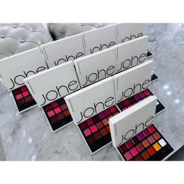 Bảng Son JOHE 18 ô Matte Lip Ver2 mẫu mới lỳ mịn vỏ trắng, giảm còn 780.000đ