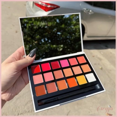 Bảng Son JOHE 18 ô Matte Lip Ver2 mẫu mới lỳ mịn vỏ trắng, giảm còn 780.000đ