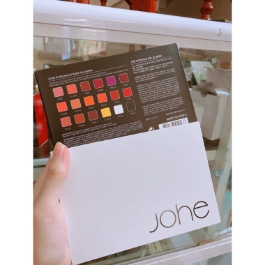 Bảng Son JOHE 18 ô Matte Lip Ver2 mẫu mới lỳ mịn vỏ trắng, giảm còn 780.000đ