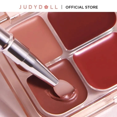 Bảng Son Môi 6 Ô JUDYDOLL - Son bóng, kem mịn, dưỡng môi 9g, giá chỉ 375.000₫