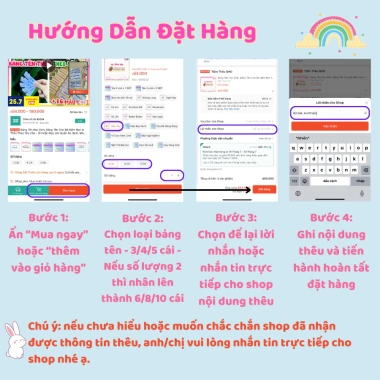 Bảng Tên Học Sinh, Bé Mầm Non In Thêu Yêu Cầu - Ủi Lên Quần Áo, Mũ, Giá 54.000₫ 2