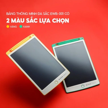 Bảng thông minh đa sắc Thiên Long EWB-001 - Bút nhẹ lướt êm, kèm giấy vẽ đa chủ đề, giảm còn 222.000₫ 7 Bảng thông minh đa sắc Thiên Long EWB-001 - Bút nhẹ lướt êm, kèm giấy vẽ đa chủ đề, giảm còn 222.000₫ 7