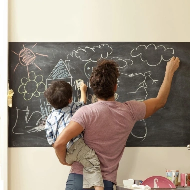 Bảng Thông Minh Dán Tường 60-120cm - Decal Viết Xóa, Học Tập & Họp Văn Phòng, Giá 51.500đ 10