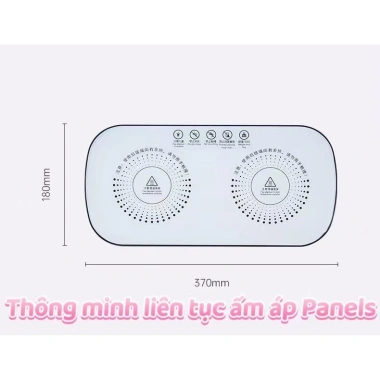 Bảng Thức Ăn Ấm Đa Chức Năng 37x18cm - Giữ Nhiệt Lâu Cho Bữa Ăn Gia Đình, Giá 110.800₫ 9