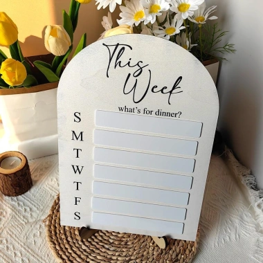 Bảng thực đơn tuần JESJELIU gỗ đa chức năng kèm bút máy lập kế hoạch bữa ăn tủ lạnh - Giảm giá 22% 8 Bảng thực đơn tuần JESJELIU gỗ đa chức năng kèm bút máy lập kế hoạch bữa ăn tủ lạnh - Giảm giá 22% 8