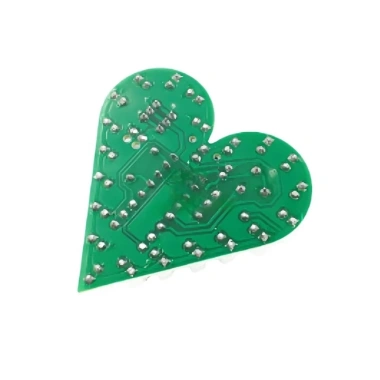 Bảng thực hành ánh sáng trái tim điện tử Analog DIY hàn – giá ưu đãi 56.100₫