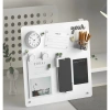 Bảng tin từ tính, bảng trắng dọc & bảng đen nhỏ, kim loại chắc chắn, dễ xóa và làm sạch, giá 86.757₫ 9