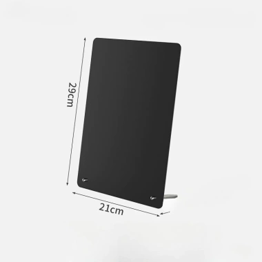 Bảng tin từ tính, bảng trắng dọc & bảng đen nhỏ, kim loại chắc chắn, dễ xóa và làm sạch, giá 86.757₫ 10