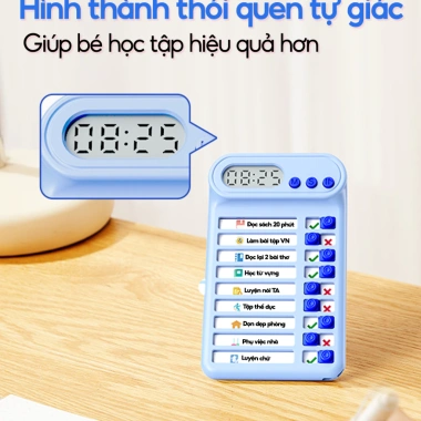 Bảng To-Do List Bỏ Túi Cho Bé - Kế Hoạch Học Sinh Tiểu Học, Thói Quen Tự Giác, Học Tập Hiệu Quả, Giá Ưu Đãi 61.000 VND
