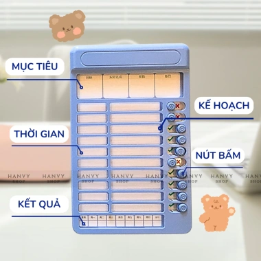 Bảng To-Do List SC175 cho bé - Lập kế hoạch, theo dõi công việc hàng ngày, giảm giá 19.900đ