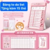 Bảng To-Do List SC175 cho bé - Lập kế hoạch, theo dõi công việc hàng ngày, giảm giá 19.900đ 8