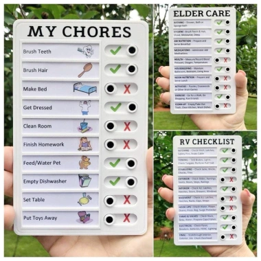 Bảng Todolist Để Bàn Cho Bé - Checklist Theo Dõi Công Việc Hàng Ngày, Giá 10.000 VND