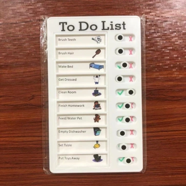 Bảng Todolist Để Bàn Cho Bé - Checklist Theo Dõi Công Việc Hàng Ngày, Giá 10.000 VND