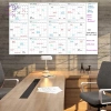 Bảng trắng 35x58 inch xóa được, ngày tháng lớn, kế hoạch cho nhà và văn phòng