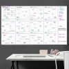 Bảng trắng 35x58 inch xóa được, ngày tháng lớn, kế hoạch cho nhà và văn phòng 2