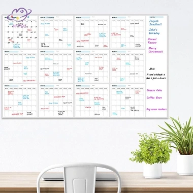 Bảng trắng 35x58 inch xóa được, ngày tháng lớn, kế hoạch cho nhà và văn phòng 3 Bảng trắng 35x58 inch xóa được, ngày tháng lớn, kế hoạch cho nhà và văn phòng 3