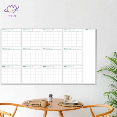 Bảng trắng 35x58 inch xóa được, ngày tháng lớn, kế hoạch cho nhà và văn phòng