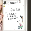 Bảng trắng A4 Avejjbaey Soft Tủ lạnh từ tính - Nhãn dán tin nhắn, kế hoạch, viết vẽ - Giá ưu đãi 86.164₫ 6