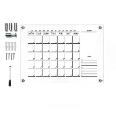 Bảng trắng acrylic YUDESHUI tái sử dụng - Lên kế hoạch tuần, treo tường, giá ưu đãi 213.840 VND