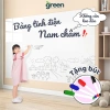 Bảng Trắng Dán Tường Không Dùng Keo - Viết Bút Lông Ghi Chú, Không Hại Tường, 29k