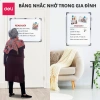 Bảng trắng Mica viền nhôm 4 góc DELI - Nhiều KT viết bút lông chính hãng, giá 309.000 VND 6
