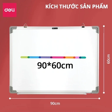 Bảng trắng Mica viền nhôm 4 góc DELI - Nhiều KT viết bút lông chính hãng, giá 309.000 VND 10 Bảng trắng Mica viền nhôm 4 góc DELI - Nhiều KT viết bút lông chính hãng, giá 309.000 VND 10