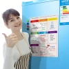 Bảng Trắng Nam Châm A3 Kích Thước Linh Hoạt - Vẽ Thông Điệp Hàng Tuần, Hàng Tháng Cho Tủ Lạnh, Giá 34.100₫