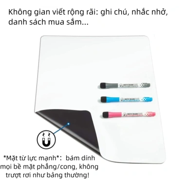 Bảng trắng từ tính 60x42cm - Lịch kế hoạch cho tủ lạnh, văn phòng, bếp - 88.000 VND 3