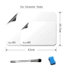 Bảng Trắng Từ Tính A3 A4 - Bút Nam Châm, Vẽ Khô, Memo Pad, Dán Tủ Lạnh, Giá 31.900₫ 4