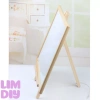 Bảng trắng viền gỗ treo tường kèm dây móc - không từ tính, dùng decor, dạy học, chỉ 49.000đ 3