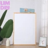 Bảng trắng viền gỗ treo tường kèm dây móc - không từ tính, dùng decor, dạy học, chỉ 49.000đ 4