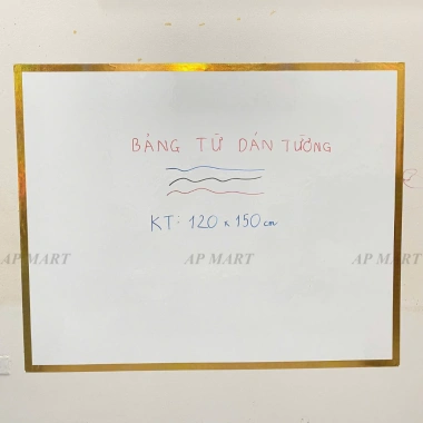 Bảng từ dán tường AP MART - Bảng nam châm viết bút lông có/không dòng kẻ, 263.000 VND