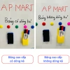 Bảng từ dán tường AP MART - Bảng nam châm viết bút lông có/không dòng kẻ, 263.000 VND 5