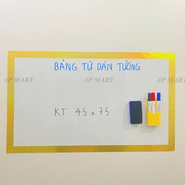 Bảng từ dán tường AP MART - Bảng nam châm viết bút lông có/không dòng kẻ, 263.000 VND