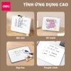 Bảng Từ Kẻ Trắng Mini Deli 2 Mặt - Nhỏ Gọn, Dễ Dùng, Tặng Bút Lông & Đầu Xóa, Giá 80.000đ 2