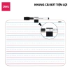 Bảng Từ Mini Hai Mặt Dòng Kẻ 30x21cm - Kèm Bút Lông & Đầu Xóa - Giá ưu đãi 80k 5