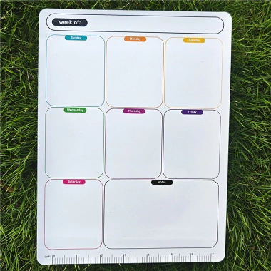 Bảng từ tính 28x21cm - Thông báo tủ lạnh, bảng trắng xóa được, quản lý lịch trình ngày & kế hoạch tháng - Giá 48,602₫ 7