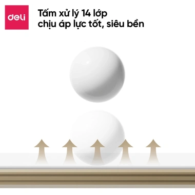 Bảng Từ Trắng 2 Mặt Deli Flipchart Di Động Điều Chỉnh Cao Tiện Dụng Văn Phòng 4