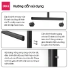 Bảng Từ Trắng 2 Mặt Deli Flipchart Di Động Điều Chỉnh Cao Tiện Dụng Văn Phòng 9