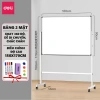 Bảng Từ Trắng 2 Mặt Deli Flipchart Di Động Điều Chỉnh Cao Tiện Dụng Văn Phòng 10