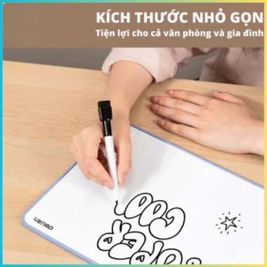 Bảng Từ Trắng Mini Ghi Chú Học Tập, Viết Bút Lông Xoá, Có Nam Châm Hút, Giá 145.900₫ 4