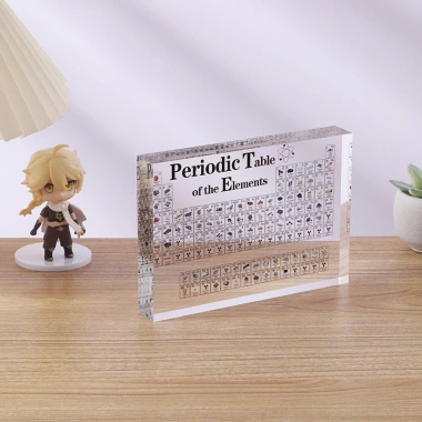 Bảng Tuần Hoá Học Acrylic Trong Suốt – Trang Trí Bàn Học, Quà Tặng Phụ Kiện 150k