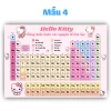 Bảng tuần hoàn Hello Kitty Shin A4 ép plastic từ Trạm Idol Giá 17.639 VND 7