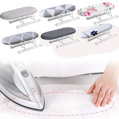 Bảng ủi Mini DWELLCO 52.000₫ - Gập kim loại, chịu nhiệt, vỏ ủi quần áo tiện lợi
