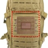 Bảng vá MOLLE cỡ lớn, đế chiến thuật xanh lá - Gắn huy hiệu, phụ kiện, giảm 22% 3