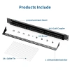 Bảng vá UTP ZoeRax 1U 24 cổng Cat6/5E/5 RJ45 19 inch, nắp sau tháo rời, hỗ trợ 24 cáp mạng chèn - Giá chỉ 272.140₫ 4