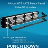 Bảng vá ZoeRax 48 cổng Cat6 10G UTP 19 inch Wallmount Rackmount 2U - Hiệu năng Ethernet cao, giá 1.056.000₫ 3