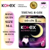 Băng Vệ Sinh Ban Đêm Kotex Overnight Panties Cỡ M/L 5 Miếng Giá 275.000 VNĐ