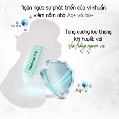 Băng vệ sinh ban đêm Yeonchi Organic 6 tấm 29cm siêu mỏng cánh rộng 160mm từ Hàn Quốc An tâm giấc ngủ