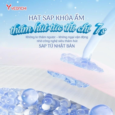 Băng vệ sinh ban ngày Yeonchi Cooling thoáng khí bạc hà, dưỡng da hoa cúc Chamomiles, giá 83.000₫ 2